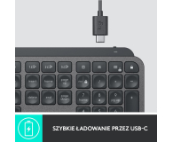 LOGITECH Klawiatura MX Keys Plus z podpórką na nadgarstki 920-009416 - 597345 - zdjęcie 13